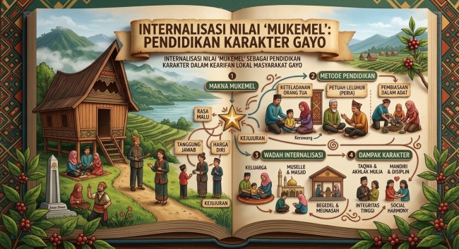 Internalisasi Nilai Mukemel sebagai Pendidikan Karakter dalam Kearifan Lokal Masyarakat Gayo